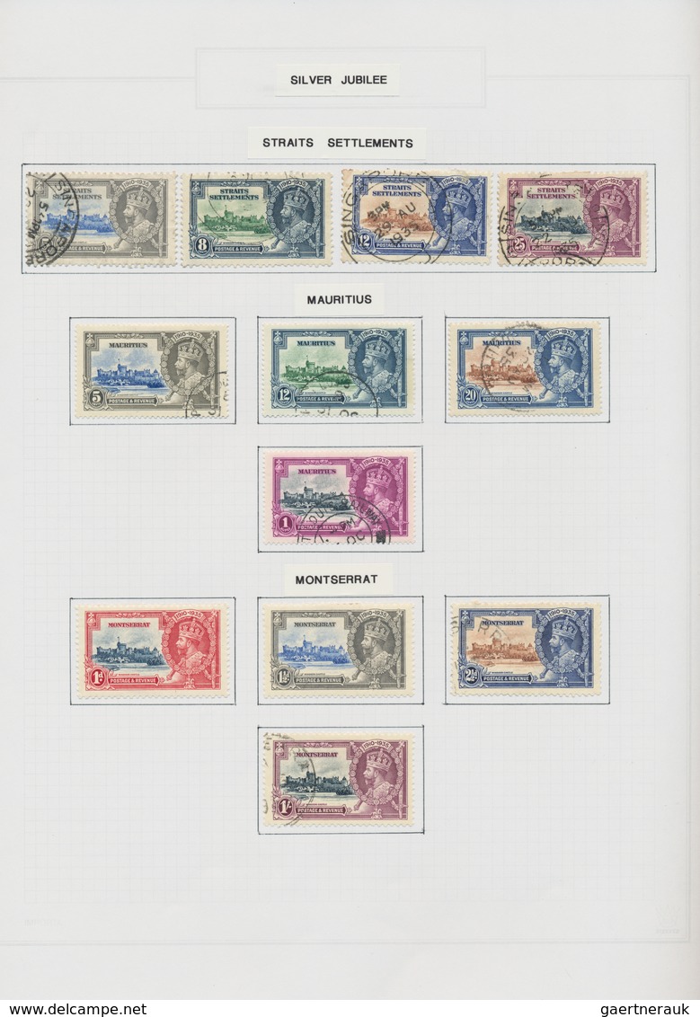 Großbritannien: 1911/1935, King George V., excessively specialised collection of more than 1.000 sta