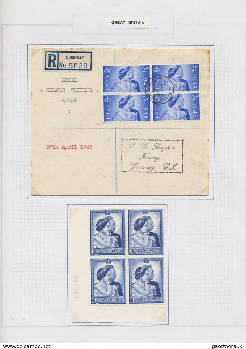 Großbritannien: 1936/1951, King Edward VIII./King George VI., excessively specialised collection of