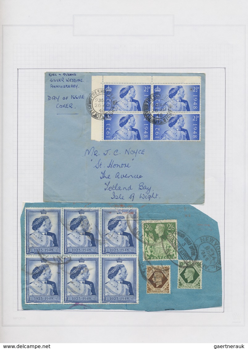 Großbritannien: 1936/1951, King Edward VIII./King George VI., excessively specialised collection of