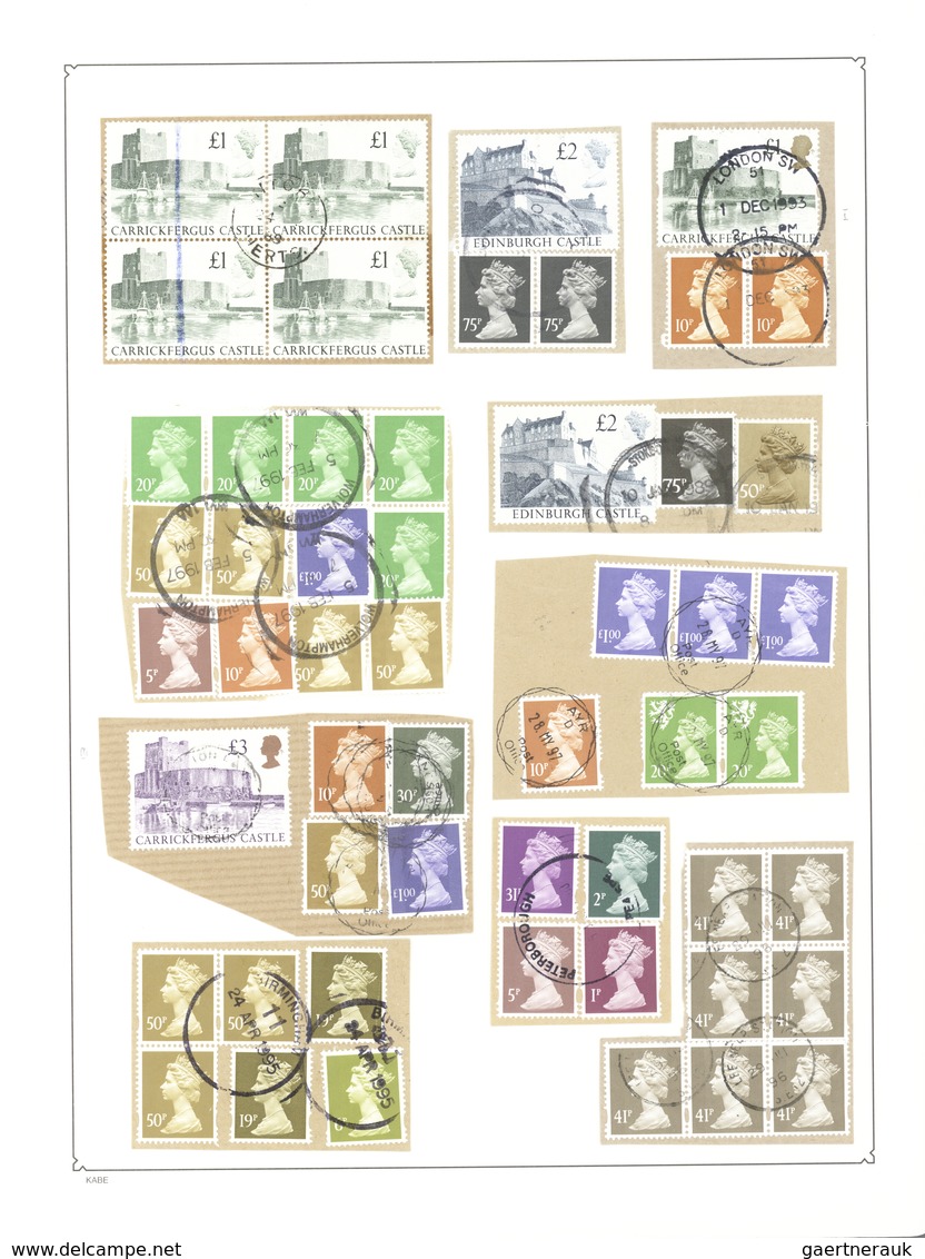 Großbritannien - Machin: 1973/2000 (ca.), Comprehensive Collection Of The Definitives Machins/Castle - Machins