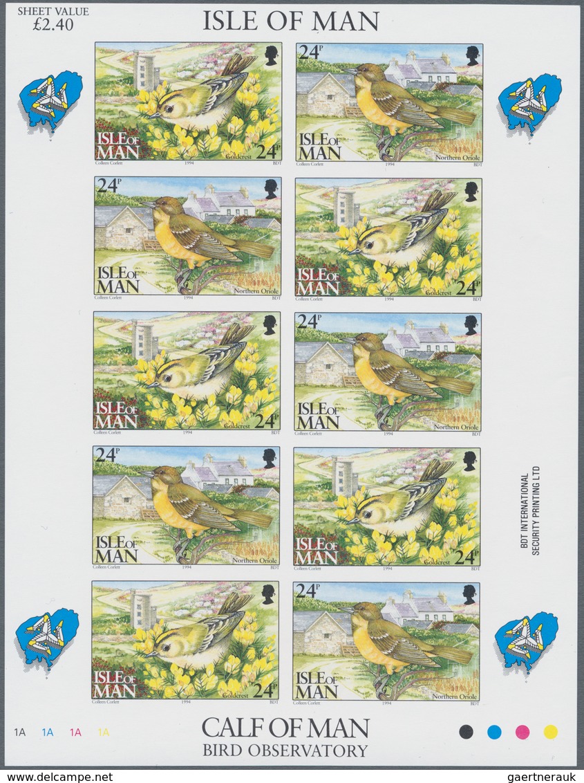 Großbritannien - Isle Of Man: 1992/2008. Exceptional Collection With Imperforate Mint, Nh, Issues, S - Isle Of Man