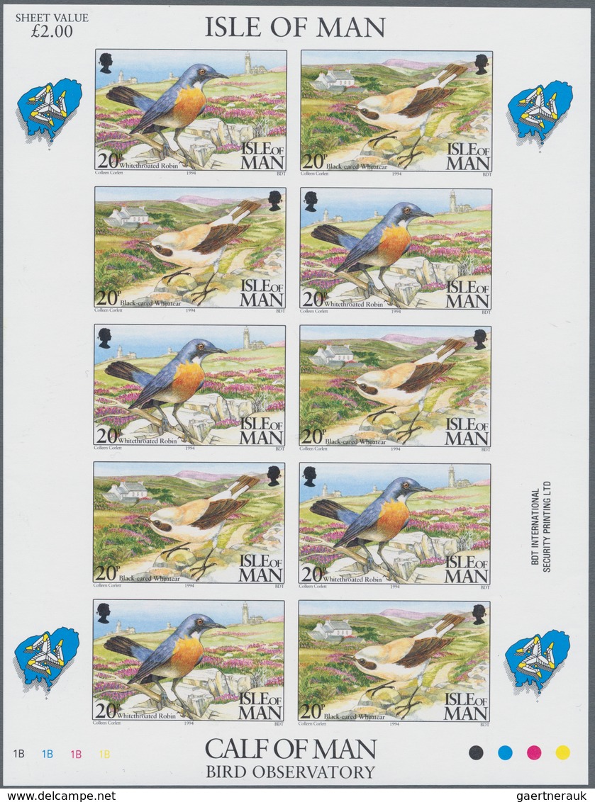 Großbritannien - Isle Of Man: 1992/2008. Exceptional Collection With Imperforate Mint, Nh, Issues, S - Man (Eiland)