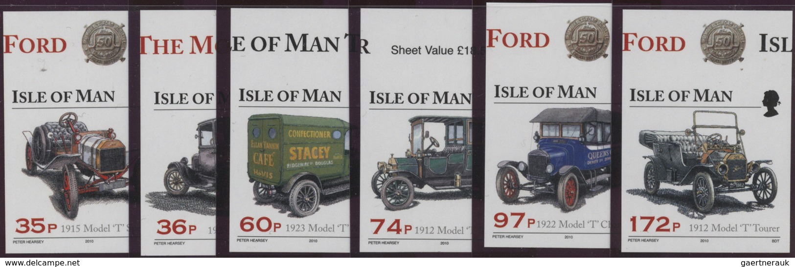 Großbritannien - Isle Of Man: 2008/2014. Remarkable Collection With Imperforate Mint, Nh, Issues. Th - Man (Insel)