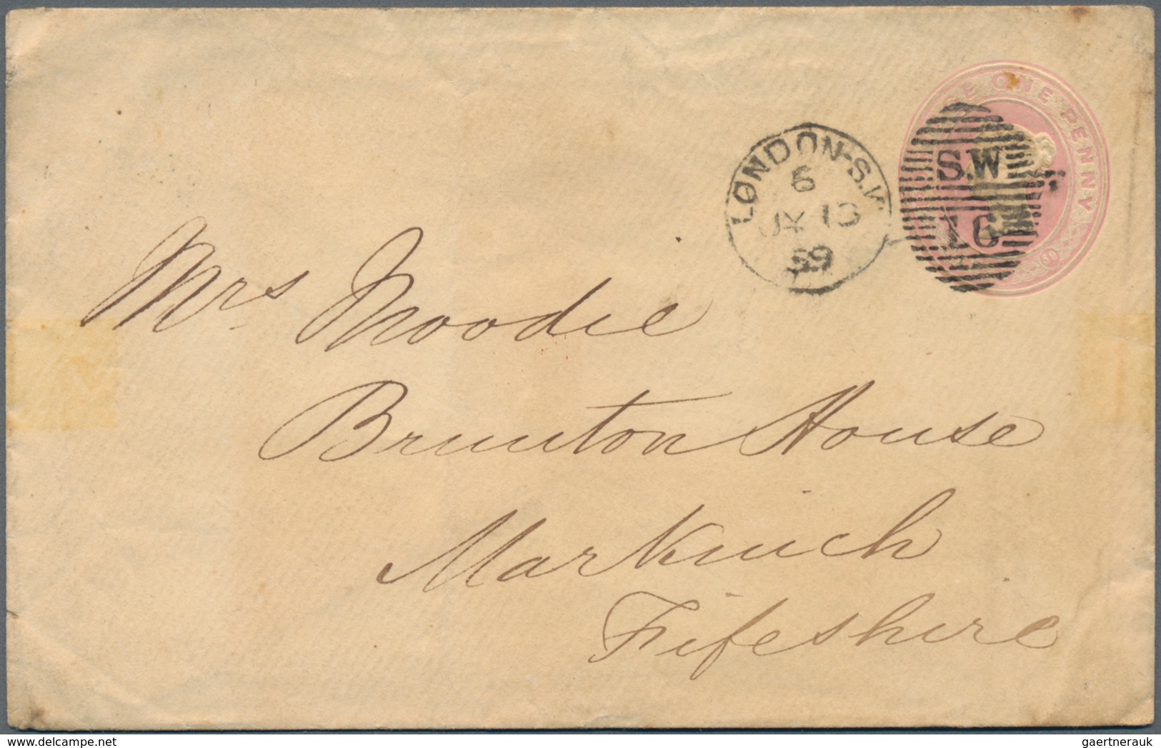 Großbritannien - Ganzsachen: 1848/1902 QUEEN VICTORIA Ca. 390 Unused And Used Postal Stationeries, P - 1840 Enveloppes Mulready