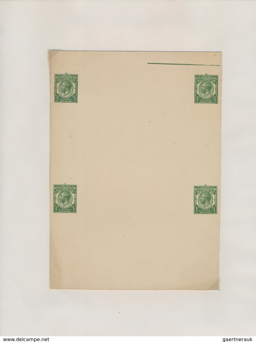 Großbritannien - Ganzsachen: 1870/1951 QV, KEVII, KGV + KGVI Special Postal Stationery Collection Of - 1840 Enveloppes Mulready