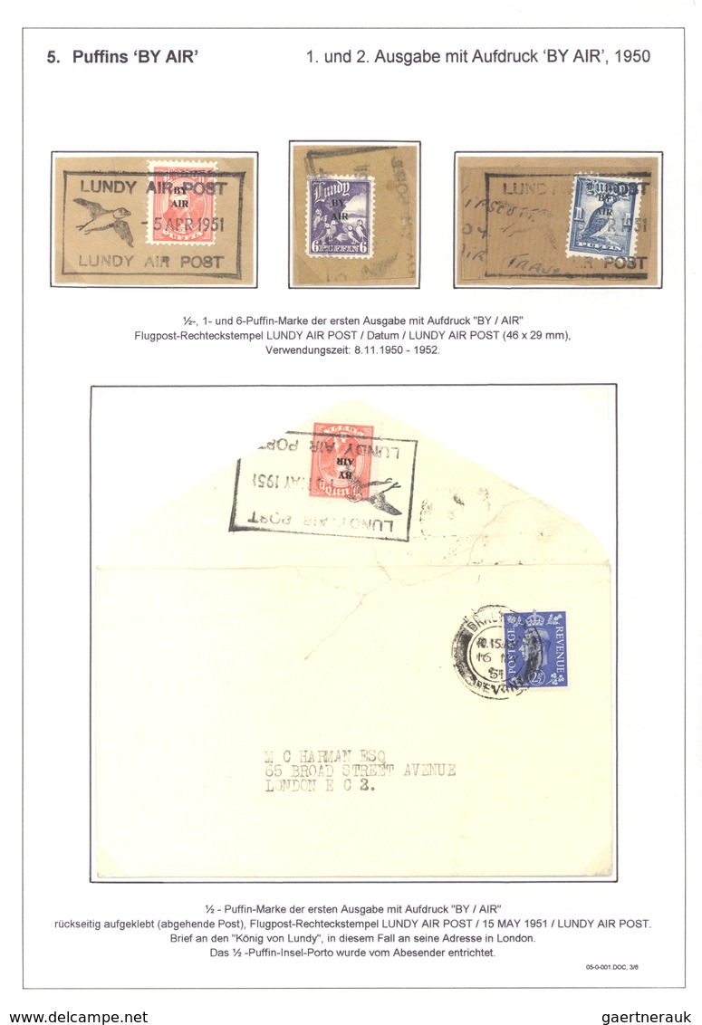 Großbritannien - Besonderheiten: Lundy - The development of postal services on the pirate island in