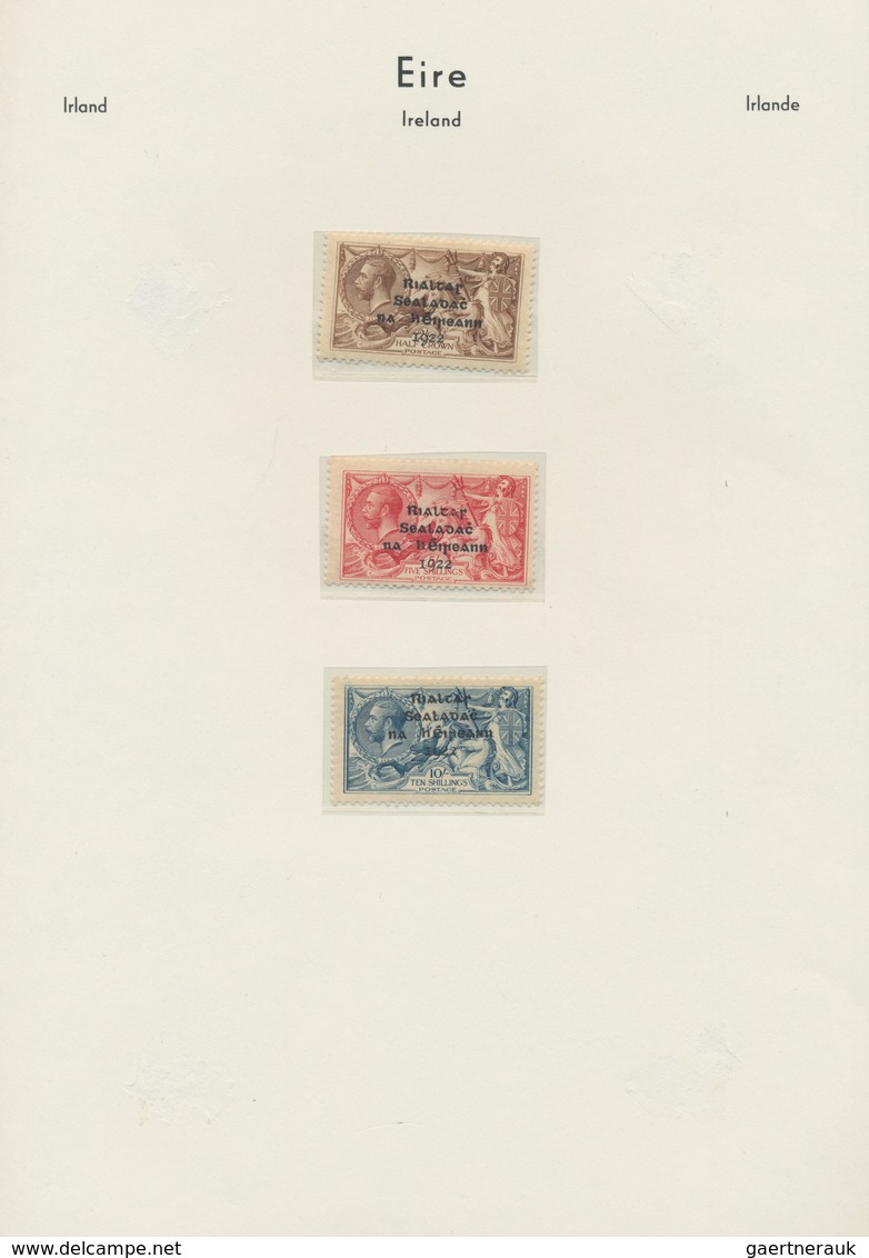 Irland: 1922/1991, A Splendid Mint Collection In A Lighthouse Album, Apparently/virtually Complete ( - Cartas & Documentos