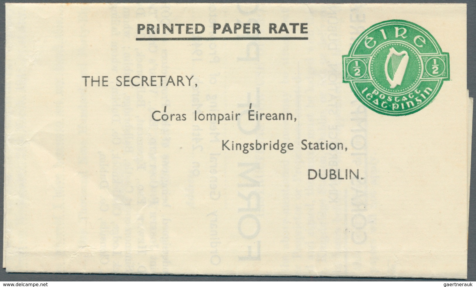 Irland - Ganzsachen: 1902/71 high-quality offer of 26 unused and used postal stationeries, incl. pos