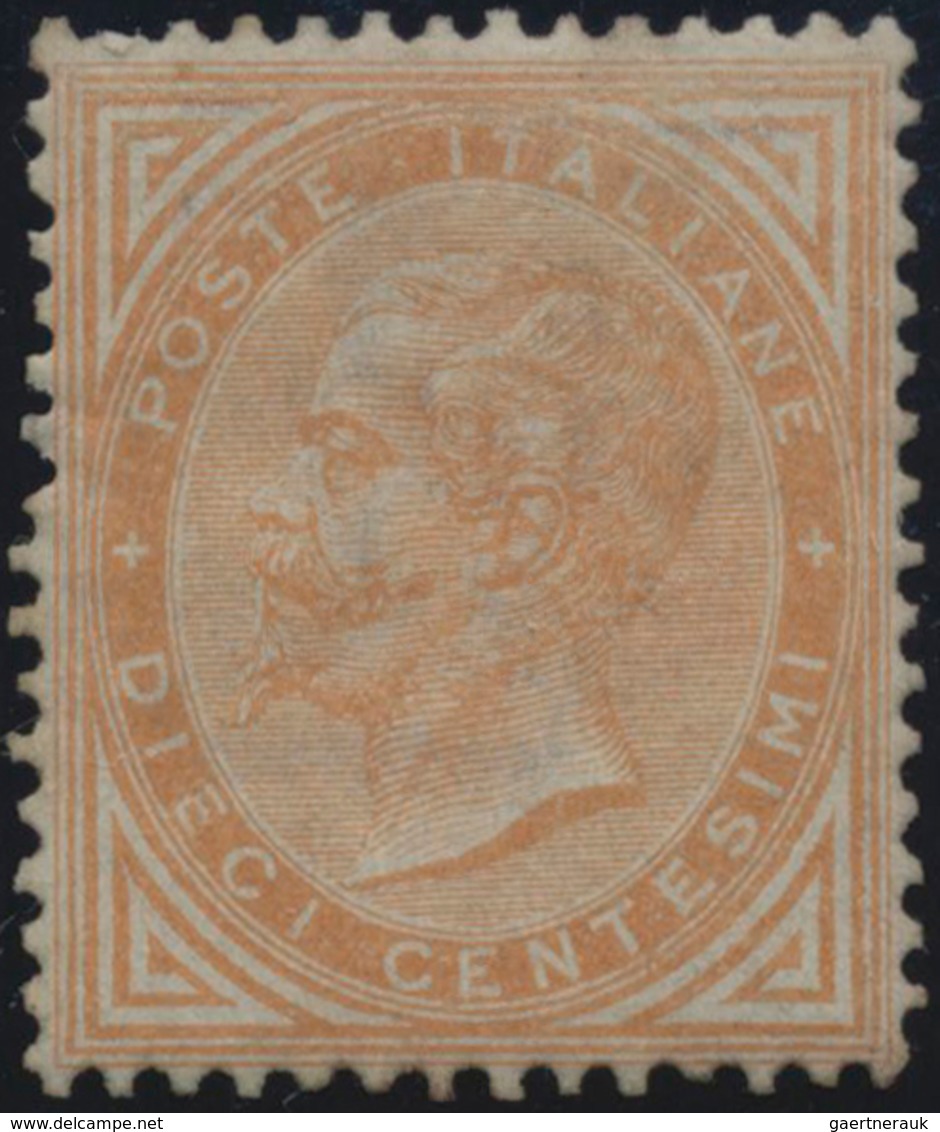 Italien: 1852-1980, Stock Of Classic Issues Italy States To Modern Issues With Scarce Varieties, Min - Colecciones
