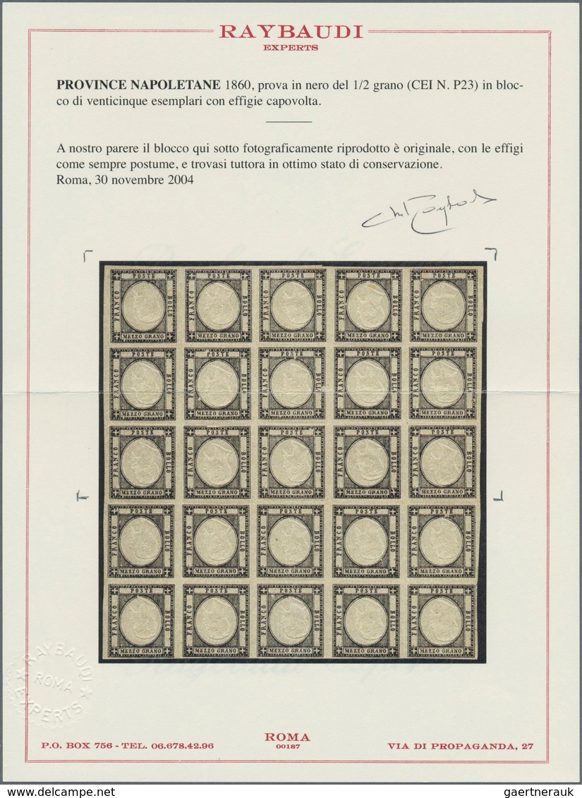 Italien: 1852-1980, Stock of classic issues Italy States to modern issues with scarce varieties, min