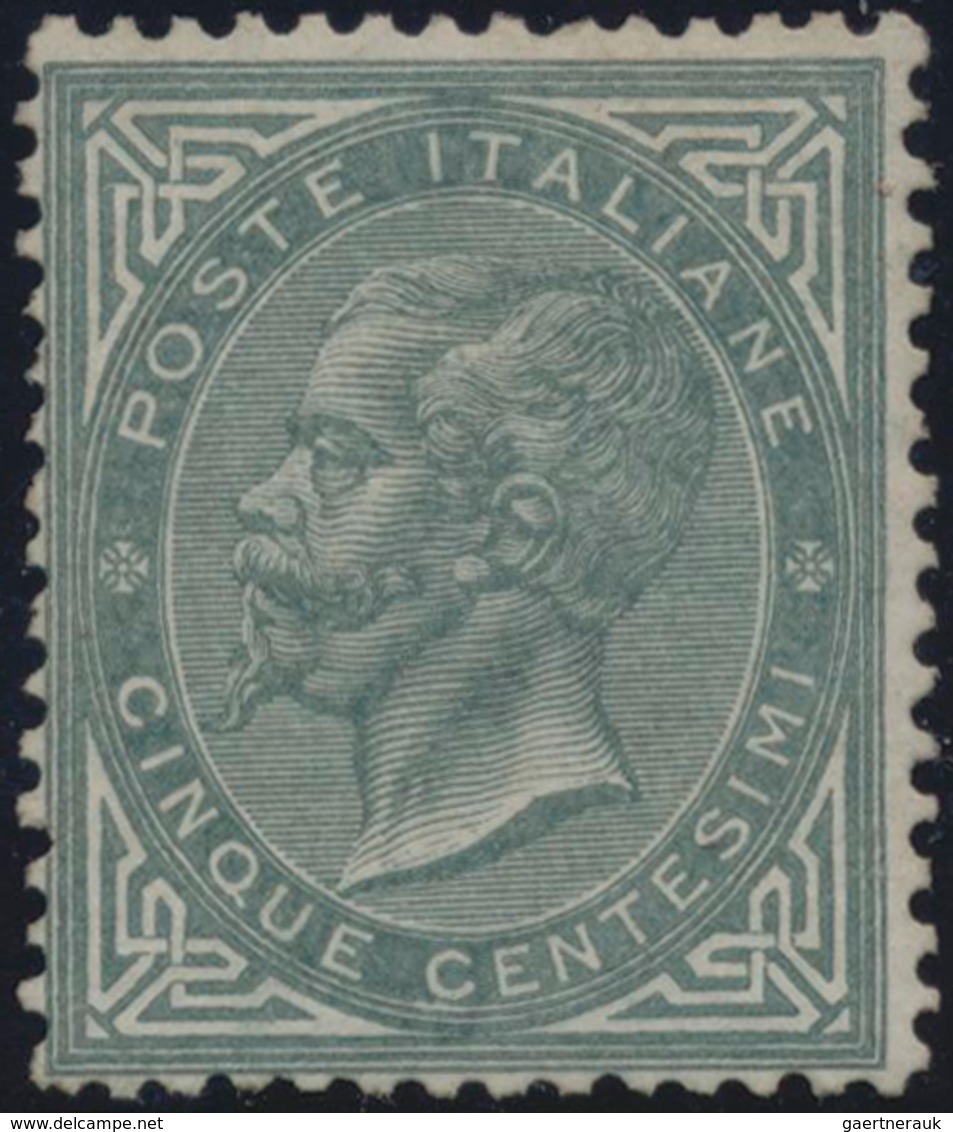 Italien: 1852-1980, Stock of classic issues Italy States to modern issues with scarce varieties, min