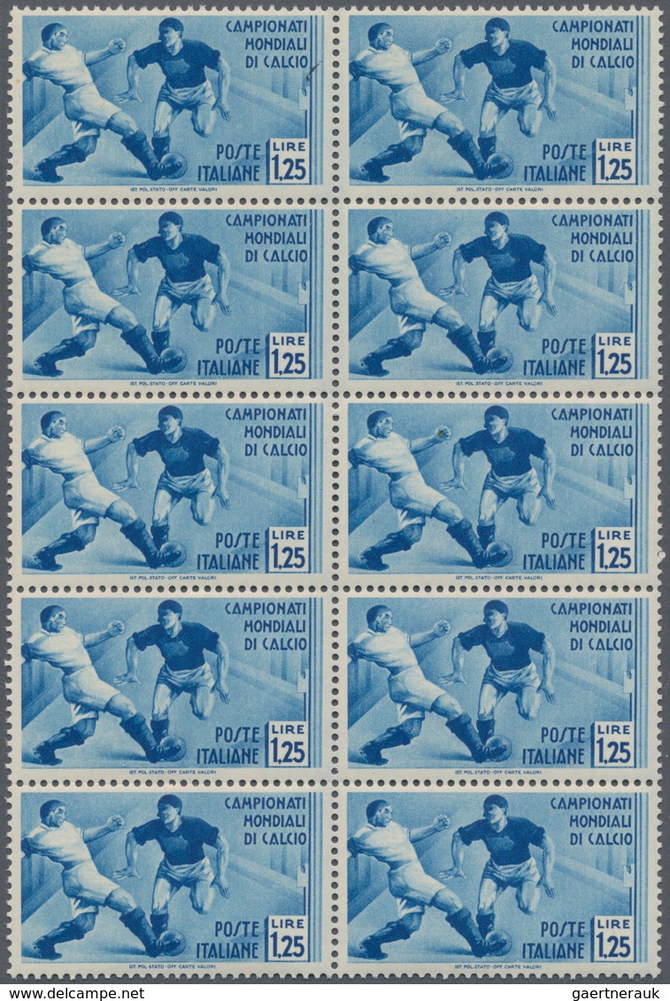 Italien: 1863/1950 (ca.), Duplicates On Stockcards With Many Better Stamps And Complete Sets Some In - Verzamelingen