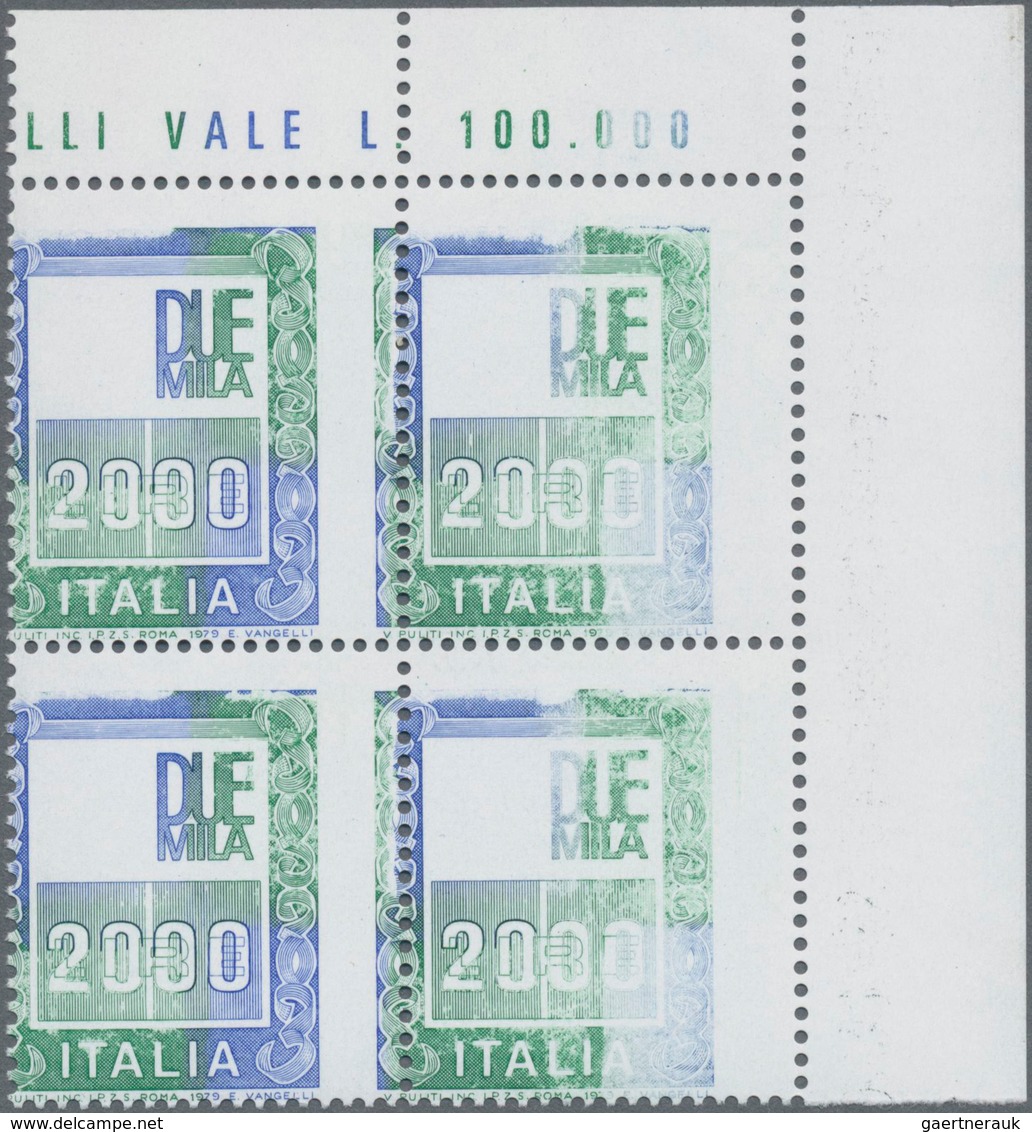 Italien: 1863-1985, Stock Of Early Issues To Modern With Scarce Varieties, Mint And Used, Including - Verzamelingen