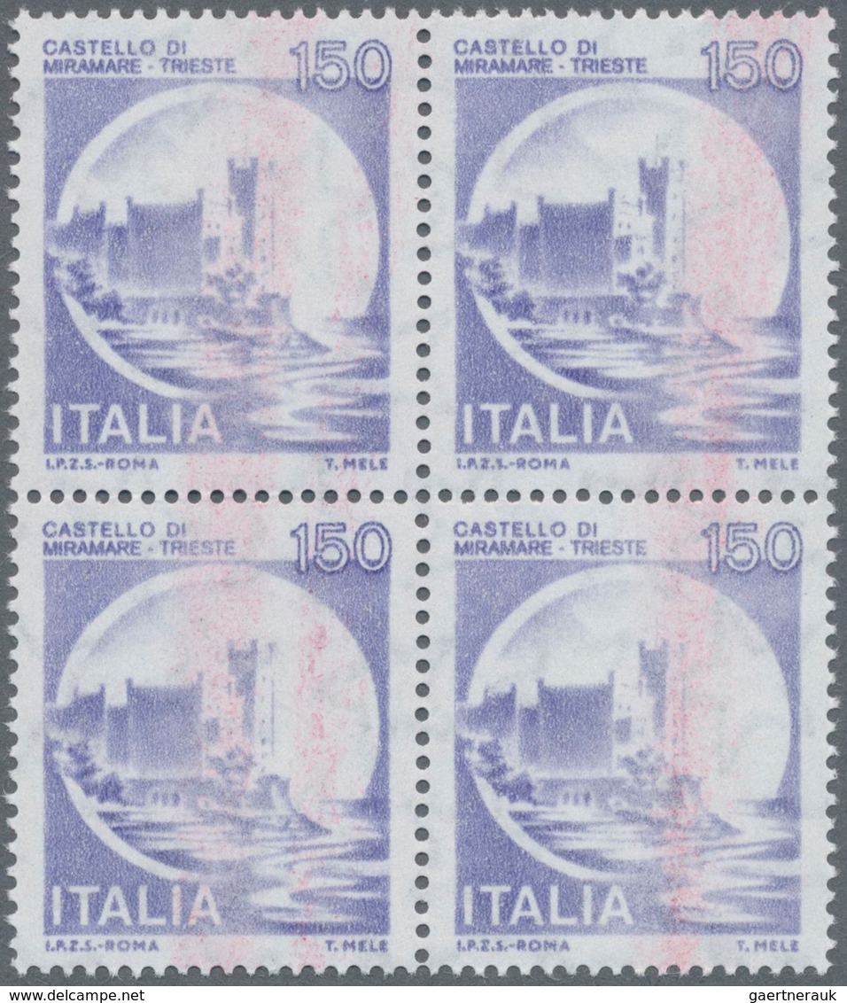 Italien: 1863-1985, Stock of early issues to modern with scarce varieties, mint and used, including