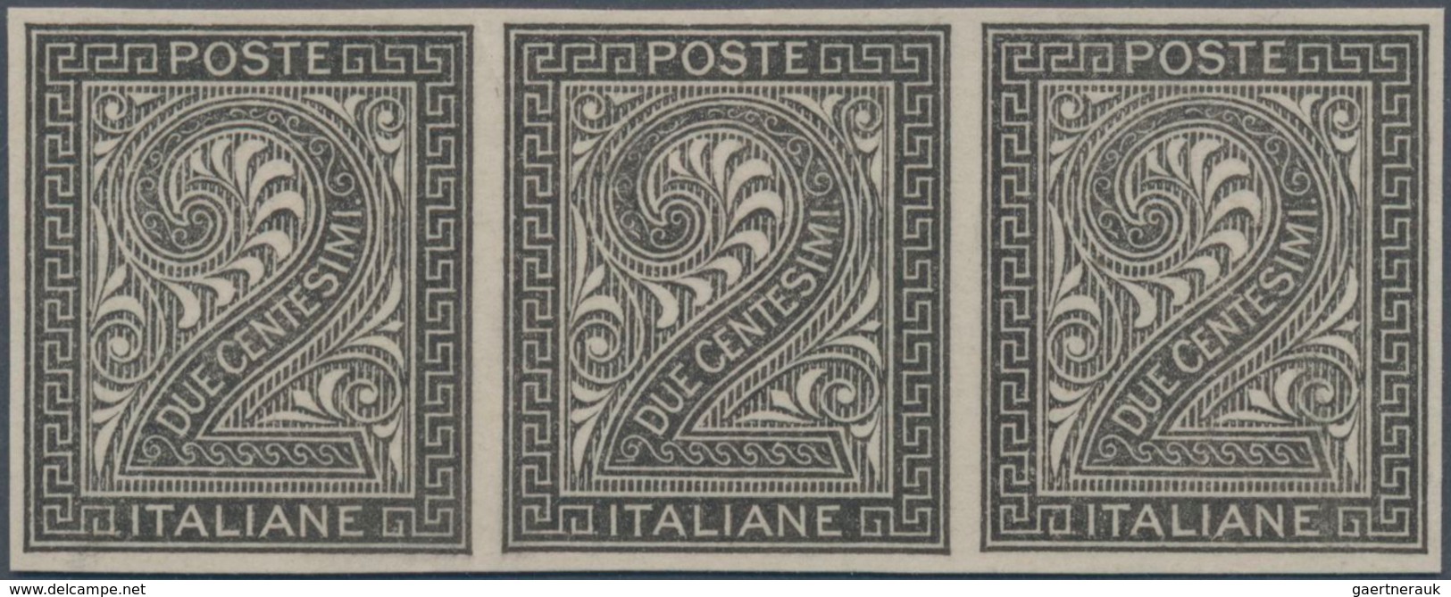 Italien: 1863-1985, Stock of early issues to modern with scarce varieties, mint and used, including