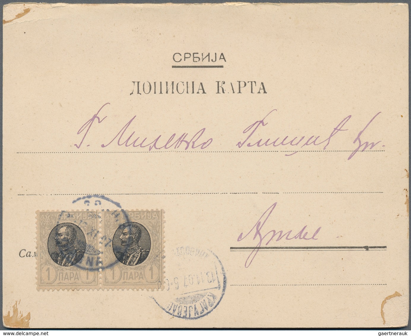 Jugoslawien: 1899/1948, Yugoslavian Area, Assortment Of Apprx. 46 Covers/cards, Incl. Serbia, Croati - Briefe U. Dokumente