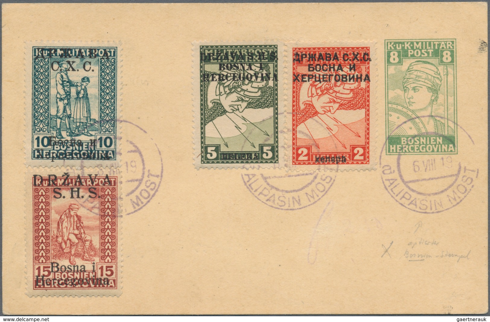 Jugoslawien: 1918/1997, Mint And Used Assortment On Stockcards Incl. A Specialised Selection Of 1918 - Cartas & Documentos