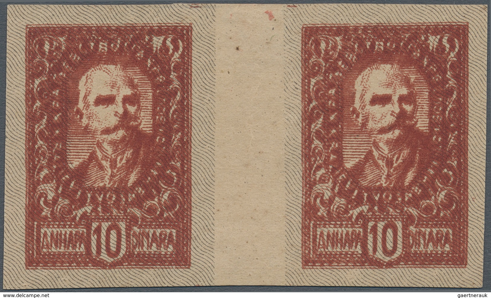 Jugoslawien: 1920, Dinar Currency "King Peter", Specialised Assortment Of Apprx. 49 Stamps, Showing - Brieven En Documenten