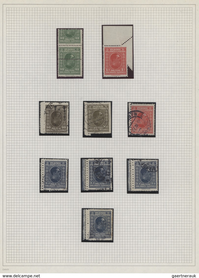 Jugoslawien: 1926/1933, Definitives "King Alexander" (portrait Towards Right), Specialised Collectio - Covers & Documents
