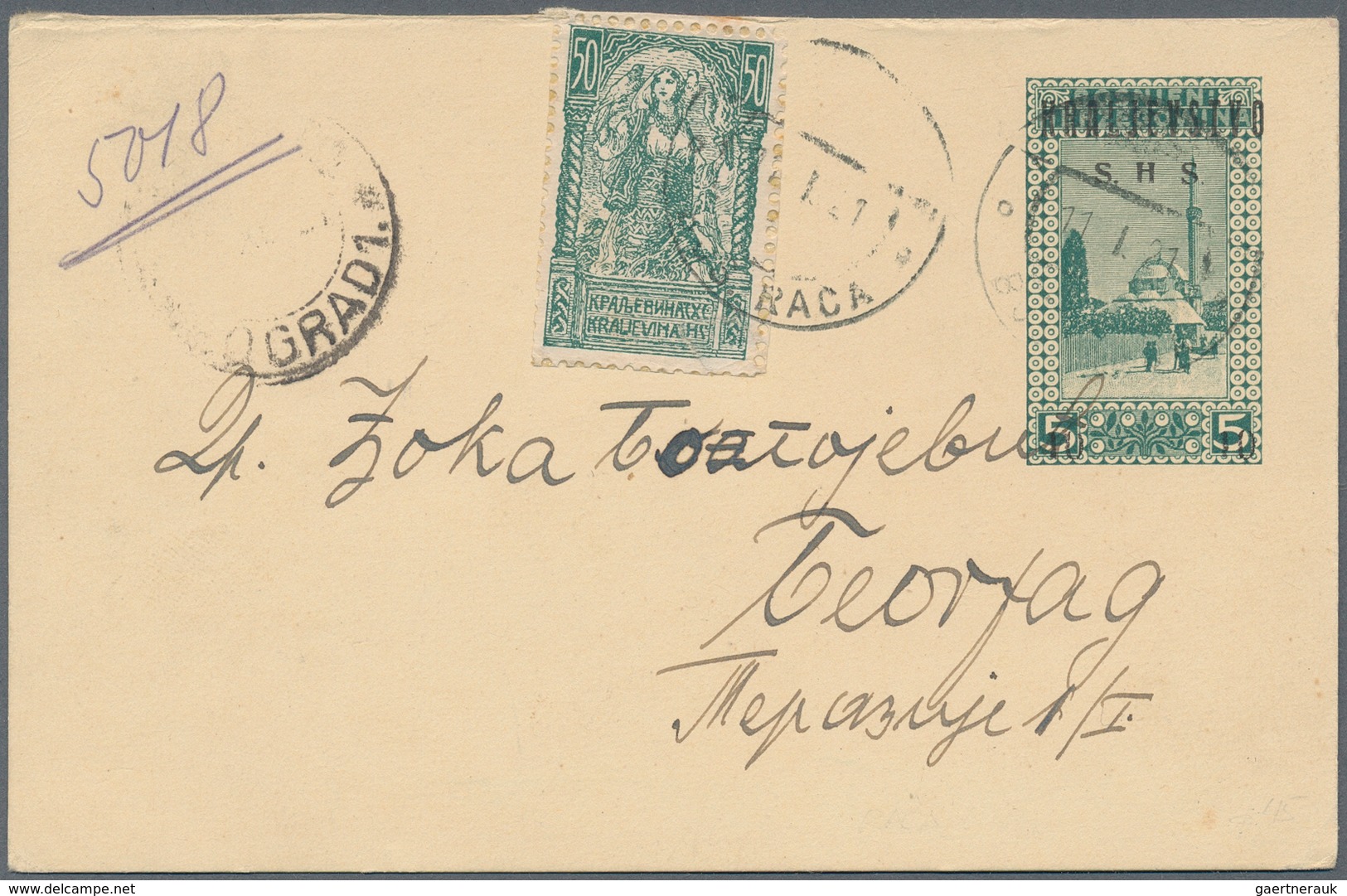 Jugoslawien - Ganzsachen: 1919/1939, Assortment Of Twelve Mainly Used Stationeries (cards And Letter - Postwaardestukken