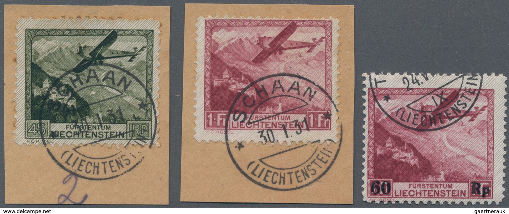 Liechtenstein: 1912/1990 (ca.), Umfangreicher Dublettenbestand Einschl. Teilsammlungen In Insgesamt - Lotes/Colecciones