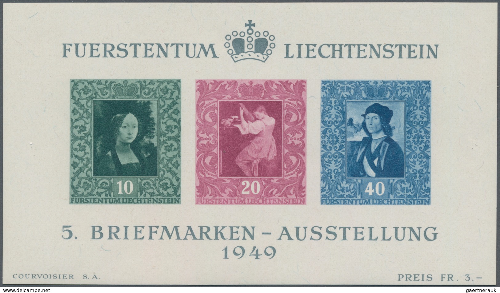 Liechtenstein: 1912/1990 (ca.), Umfangreicher Dublettenbestand Einschl. Teilsammlungen In Insgesamt - Lotes/Colecciones