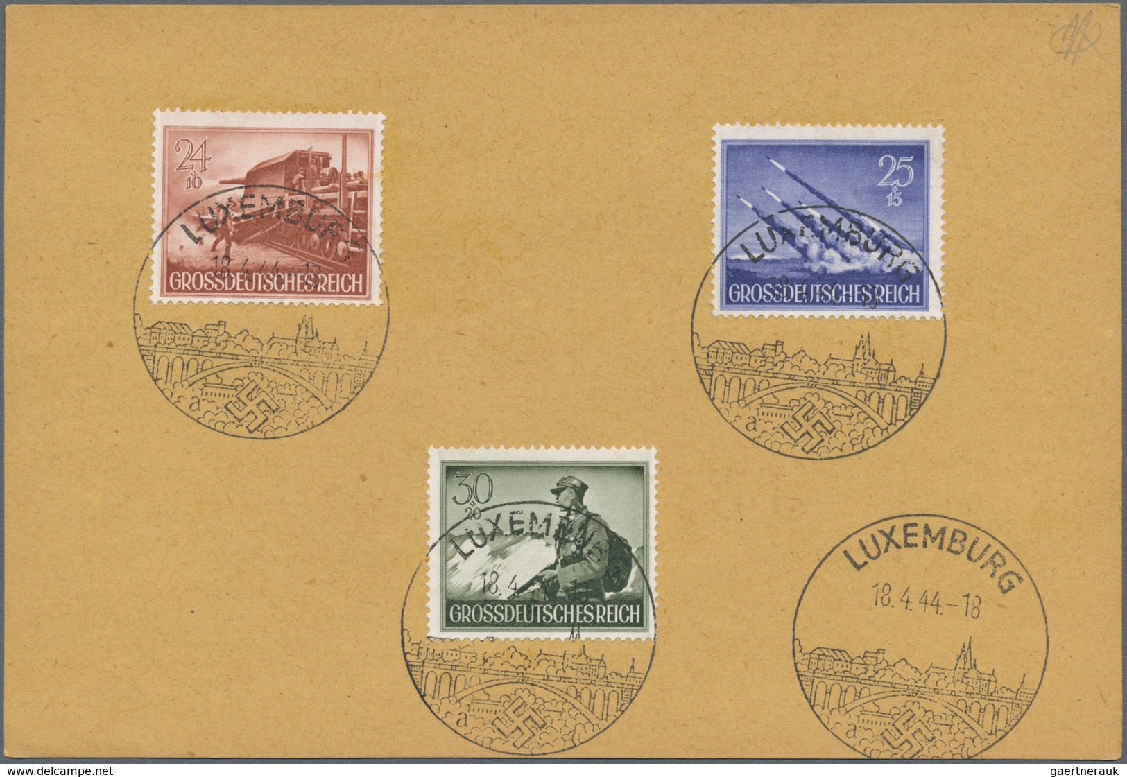 Luxemburg: 1937/1986, Assortment Of Apprx. 150 Entires, Incl. Several Better F.d.c., A Selection Of - Autres & Non Classés