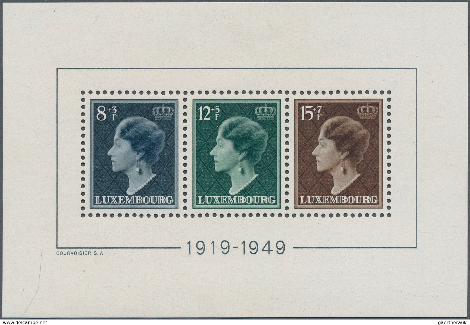 Luxemburg: 1939/1990, Duplicated Accumulation Of The MINIATURE SHEETS In Different Quantities Incl. - Other & Unclassified