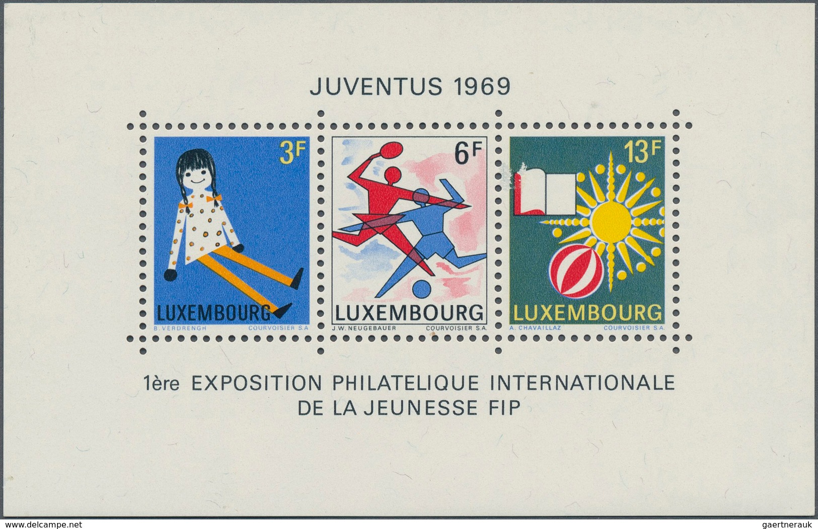 Luxemburg: 1939/1990, duplicated accumulation of the MINIATURE SHEETS in different quantities incl.