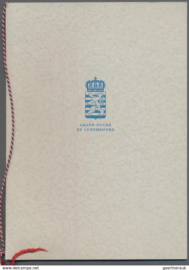 Luxemburg: 1955/1967, Holding Of Apprx. 63 Presentation Books (soft- And Hard-cover), Interesting Of - Autres & Non Classés