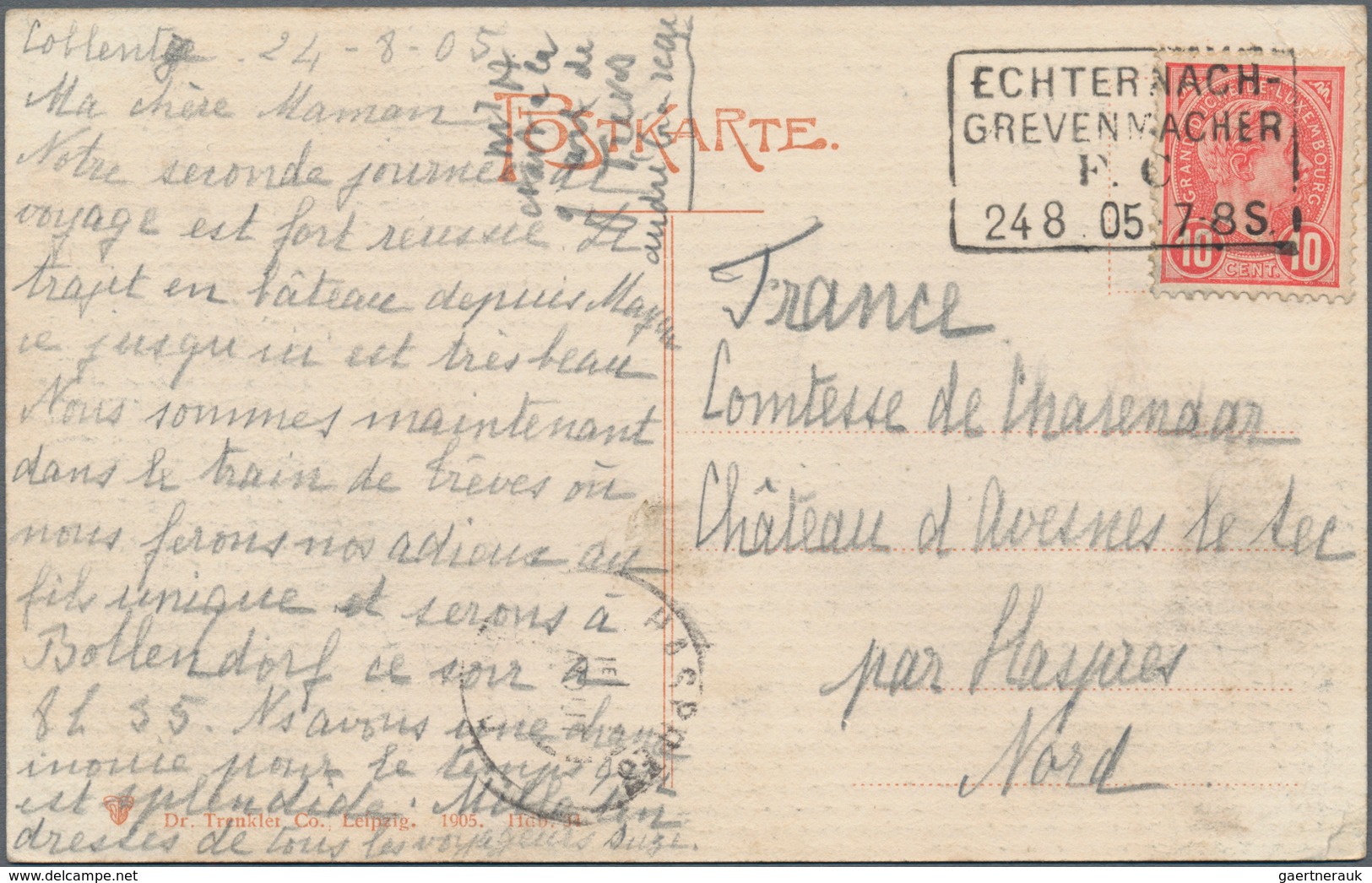 Luxemburg - Stempel: 1880/1938, RAILWAY POSTMARKS, Lot Of Ca.30 Postcards And Stationeries With R.P. - Frankeermachines (EMA)