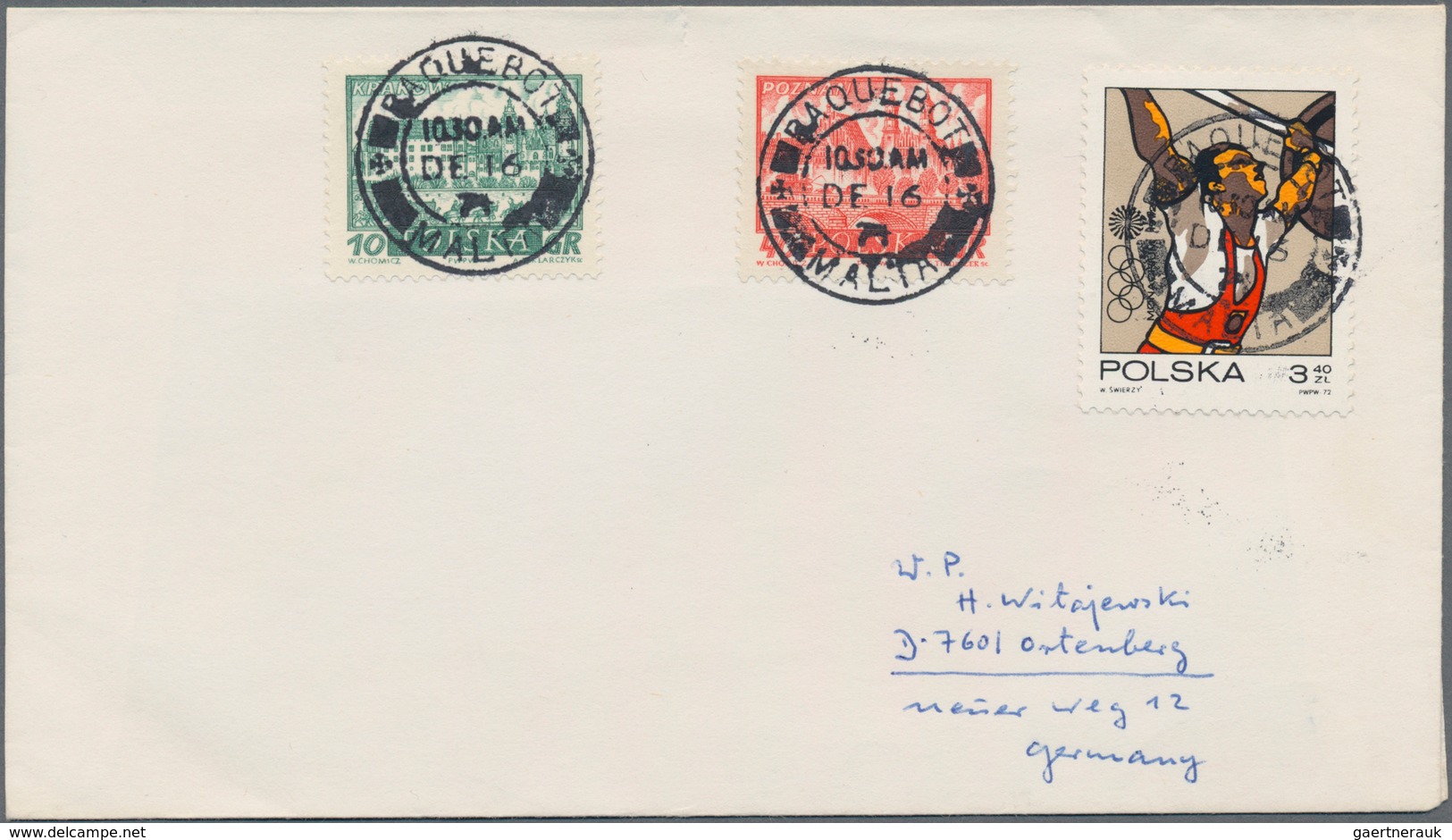 Malta - Besonderheiten: 1968/1977, PAQUEBOT MALTA, Assortment Of 41 Ship Mail Covers Bearing Frankin - Malta