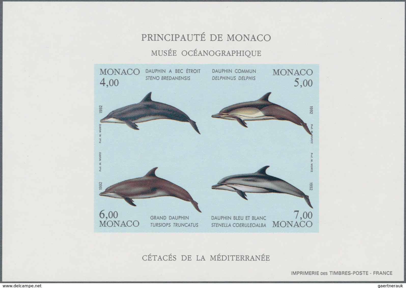 Monaco: 1964/1994, incredible accumulation with 515 IMPERFORATE and SPECIAL miniature sheets (perf./