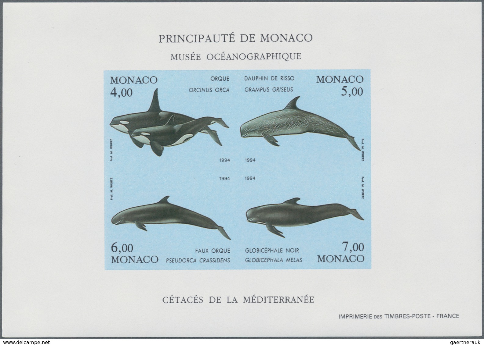 Monaco: 1964/1994, incredible accumulation with 515 IMPERFORATE and SPECIAL miniature sheets (perf./