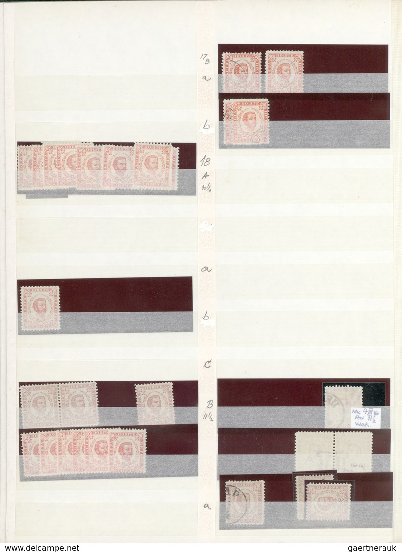 Montenegro: 1874/1913, comprehensive mint and used holding in a thick stockbook with plenty of mater