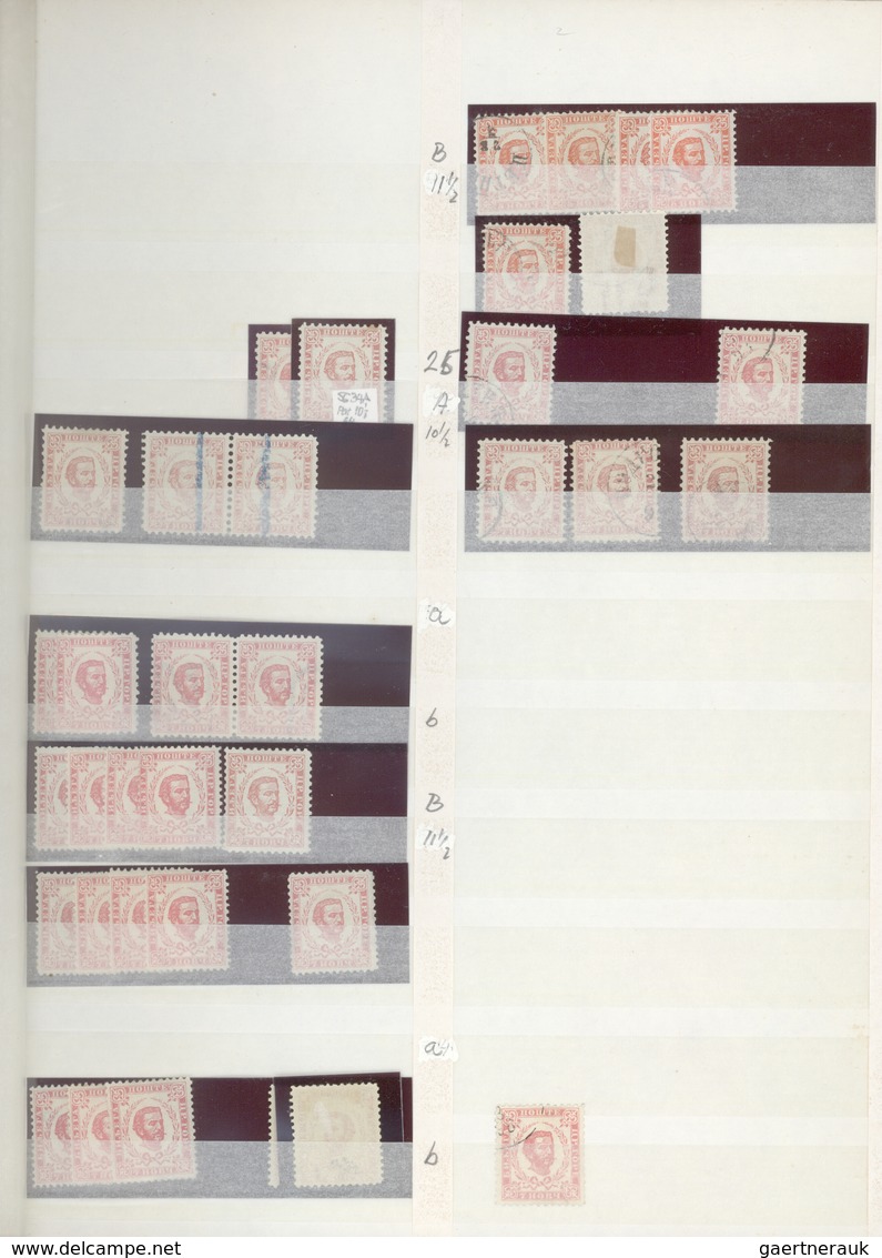 Montenegro: 1874/1913, comprehensive mint and used holding in a thick stockbook with plenty of mater