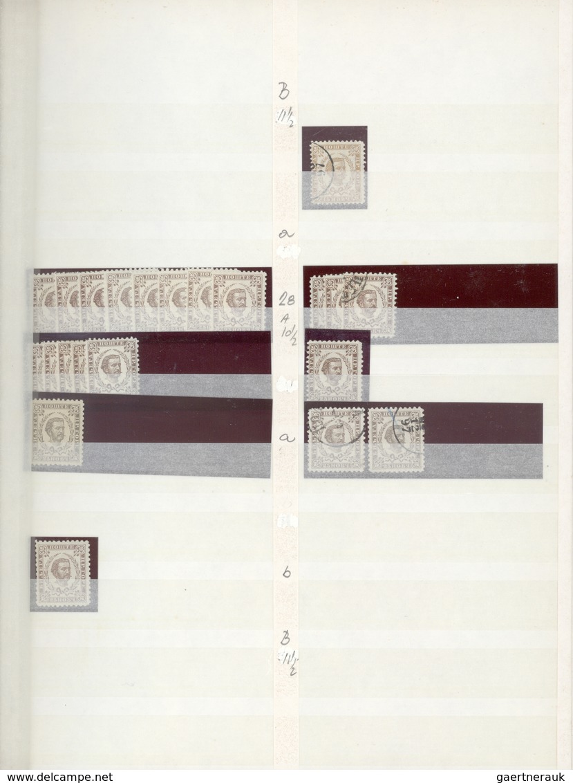 Montenegro: 1874/1913, comprehensive mint and used holding in a thick stockbook with plenty of mater