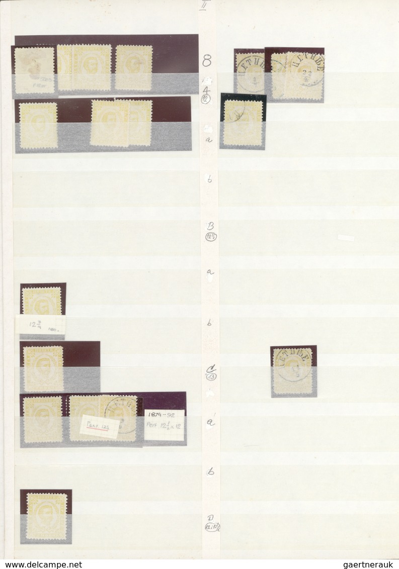 Montenegro: 1874/1913, comprehensive mint and used holding in a thick stockbook with plenty of mater