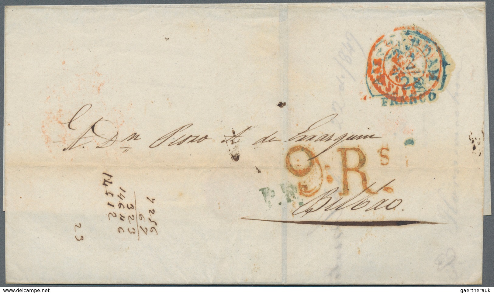 Niederlande: 1826/1957, Covers (73, Inc. Prephilatelic X28 Mostly Used To France) Or Used Stationery - Other & Unclassified