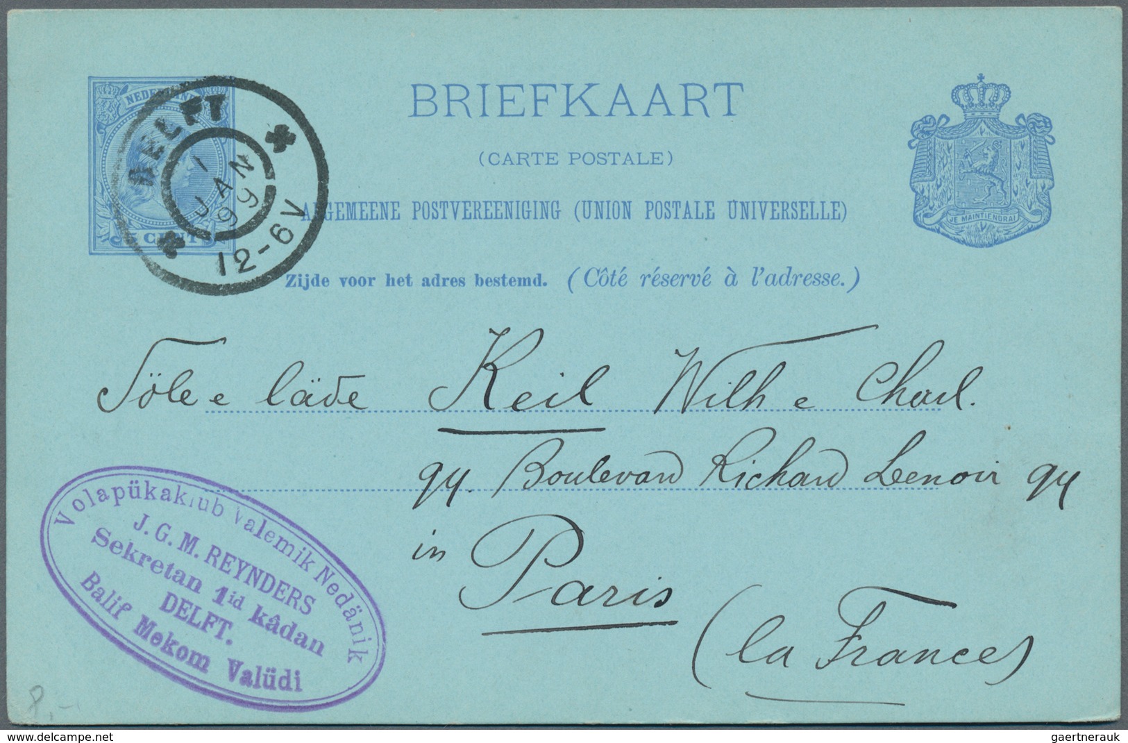 Niederlande: 1826/1957, covers (73, inc. prephilatelic x28 mostly used to France) or used stationery