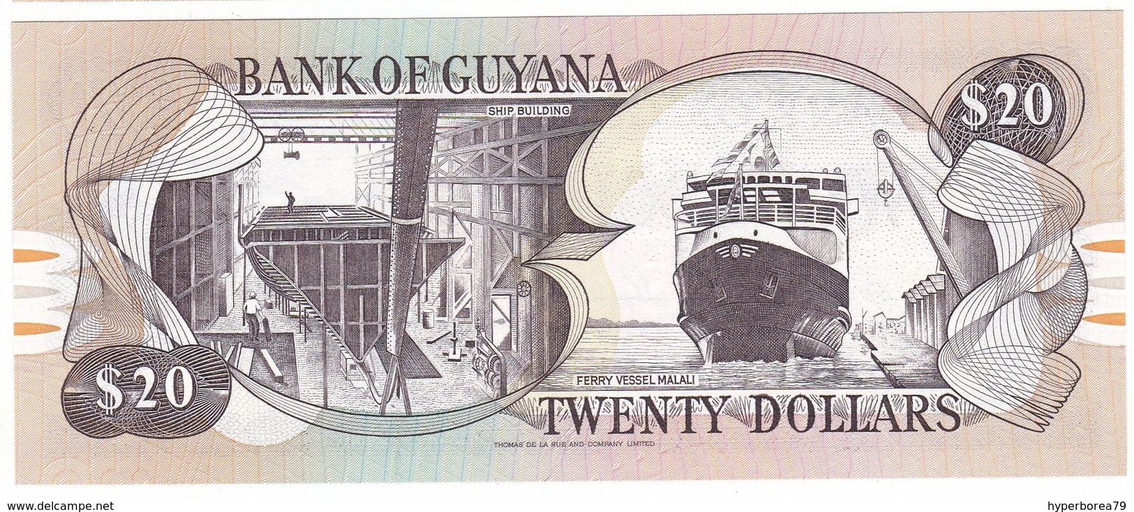 Guyana P 30 B2 - 20 Dollars 1996 - UNC - Guyana