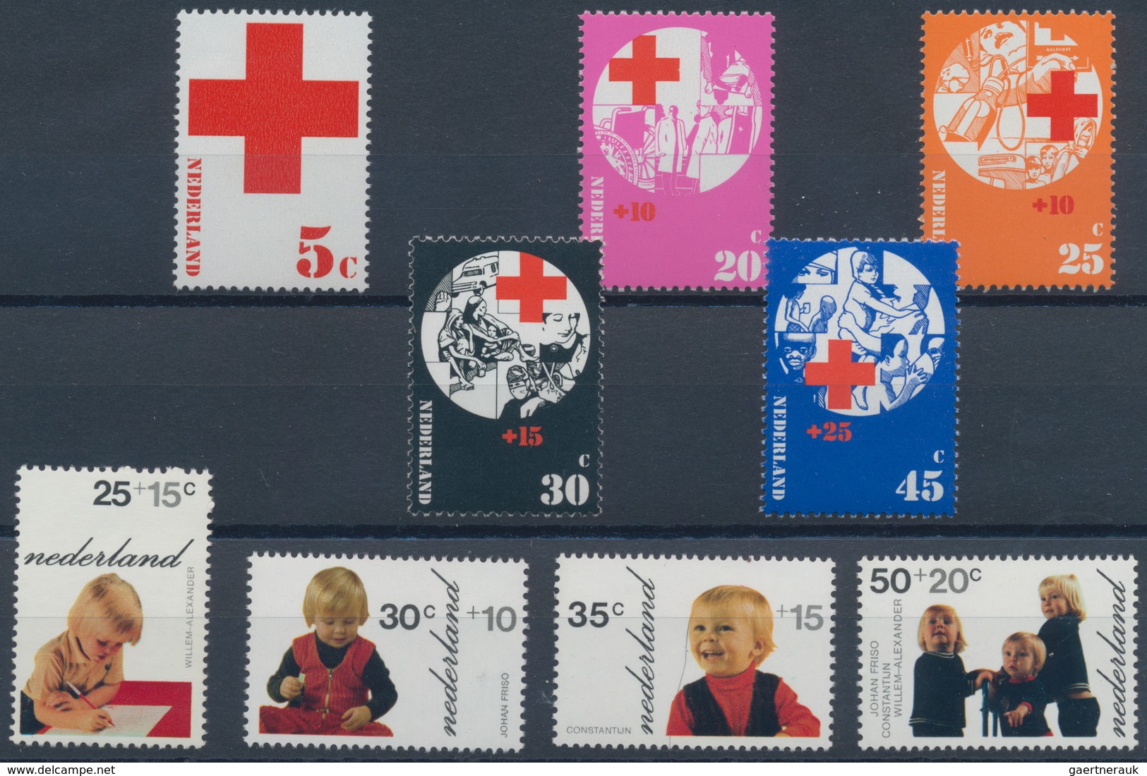 Niederlande: 1972, Sets MNH Without The Definitives Per 175. Every Year Set Is Separately Sorted On - Other & Unclassified