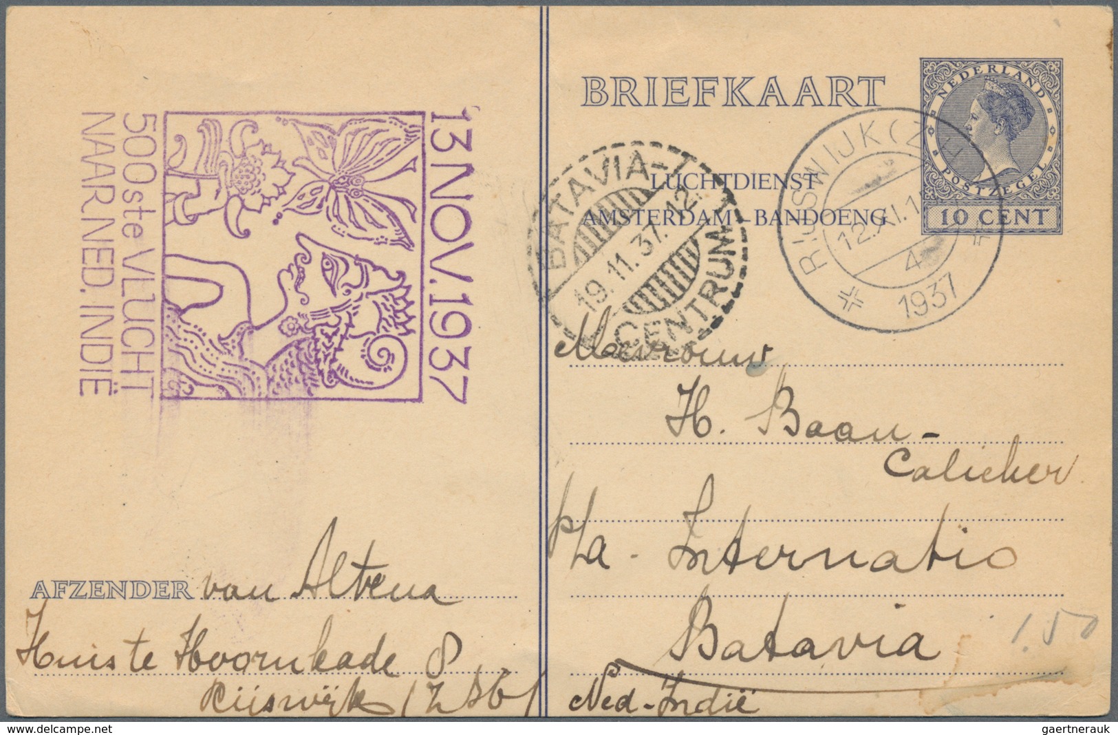 Niederlande - Ganzsachen: 1870/1990 Holding Of 1.600 Mostly Unused Postal Stationery Postcards, And - Ganzsachen