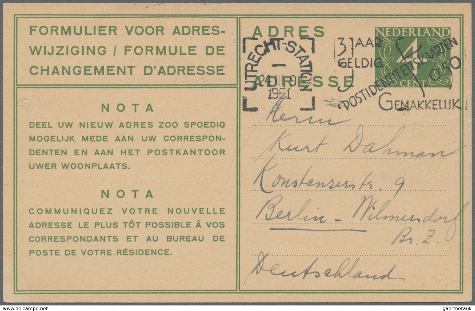 Niederlande - Ganzsachen: 1901/75 Accumulation Of Ca. 221 Postal Stationery Cards, Also Picture Card - Entiers Postaux