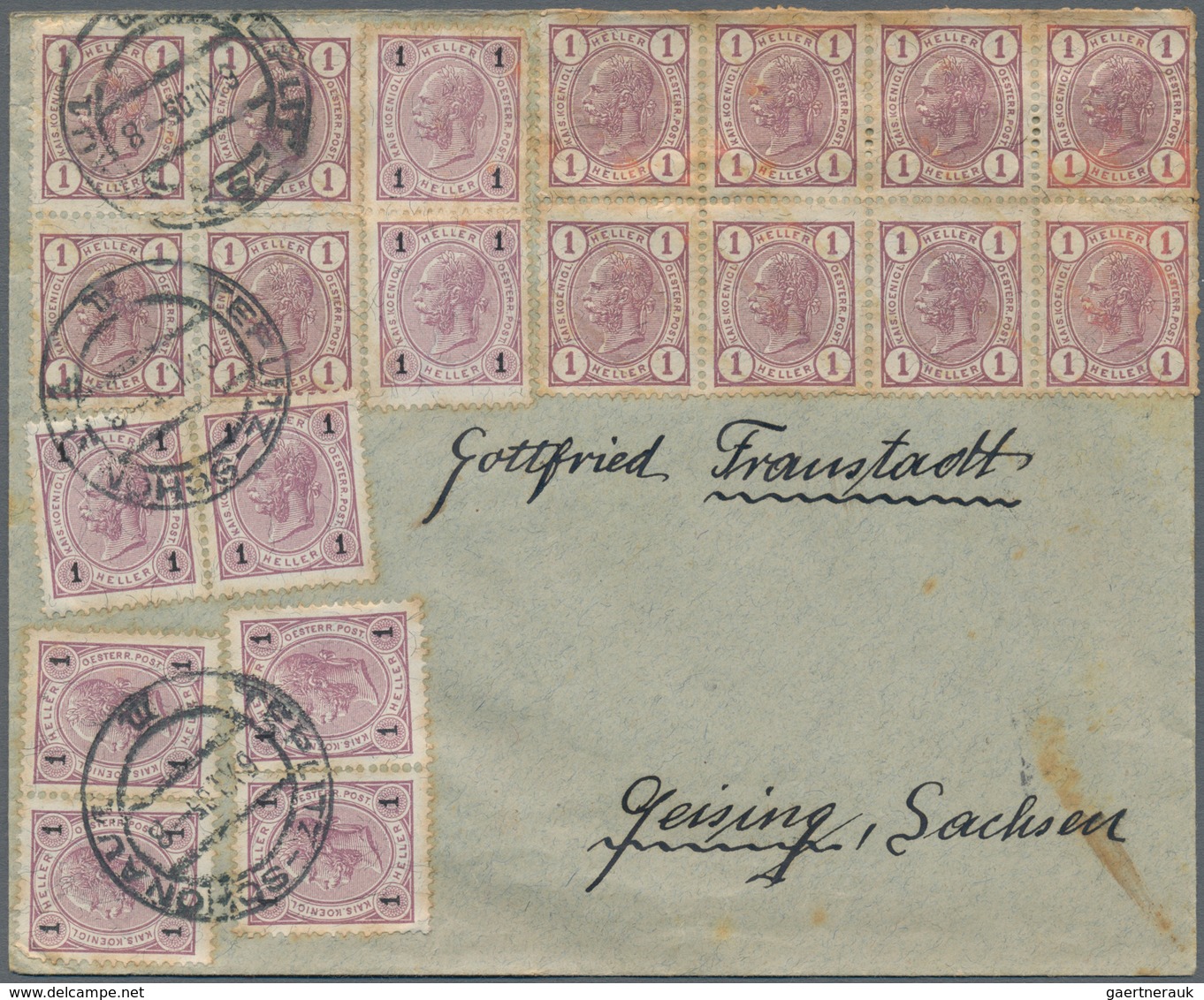 Österreich: 1860/1995 (ca.) Bestand Von Ca. 1.010 Ganzsachen, Karten, Briefen, Dabei Einige Mit Bess - Colecciones