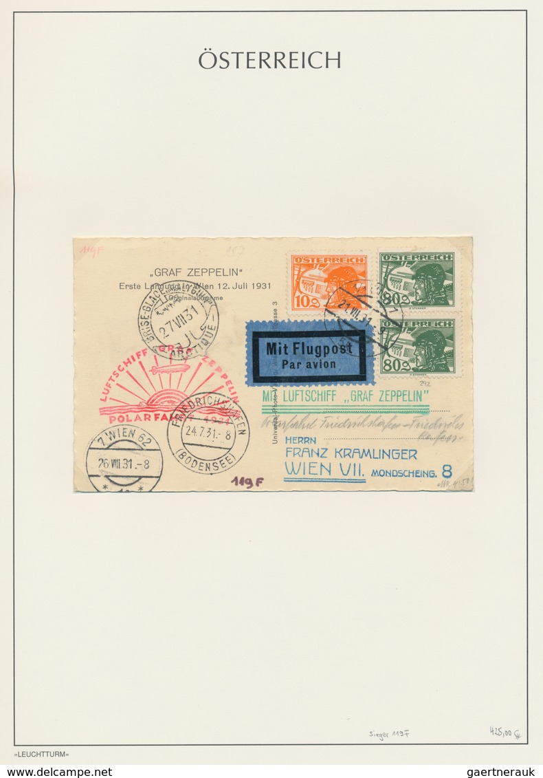 Österreich: 1923/1938, Saubere Und Vielseitige Sammlung Von Ca. 109 Briefen Und Karten, Sauber Im Ri - Colecciones