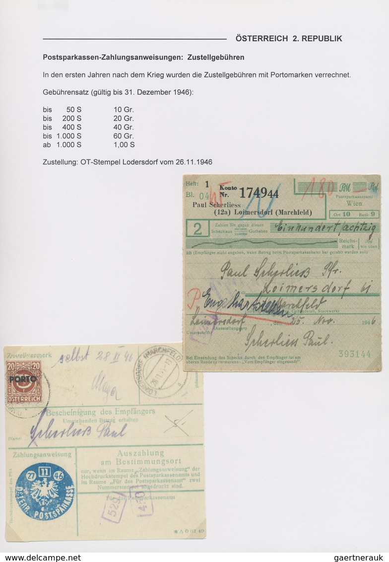 Österreich: 1938/1955, Partie Mit Ca.30 Belegen, Dabei Schwerpunkt 2.Republik Mit Interessanten Pake - Collections