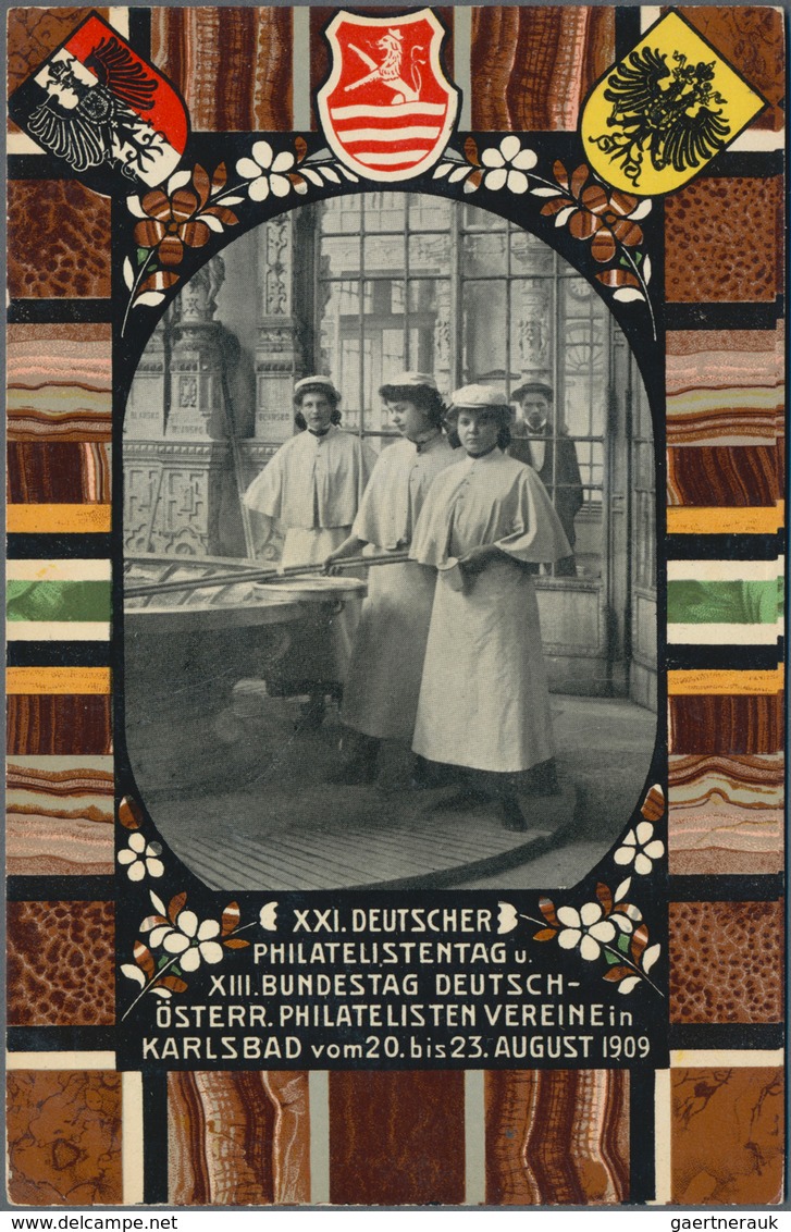 Österreich - Ganzsachen: 1909/85 Ca. 230 Fast Ausschliesslich Ungebrauchte Bildpostkarten, Incl. Ein - Sonstige & Ohne Zuordnung