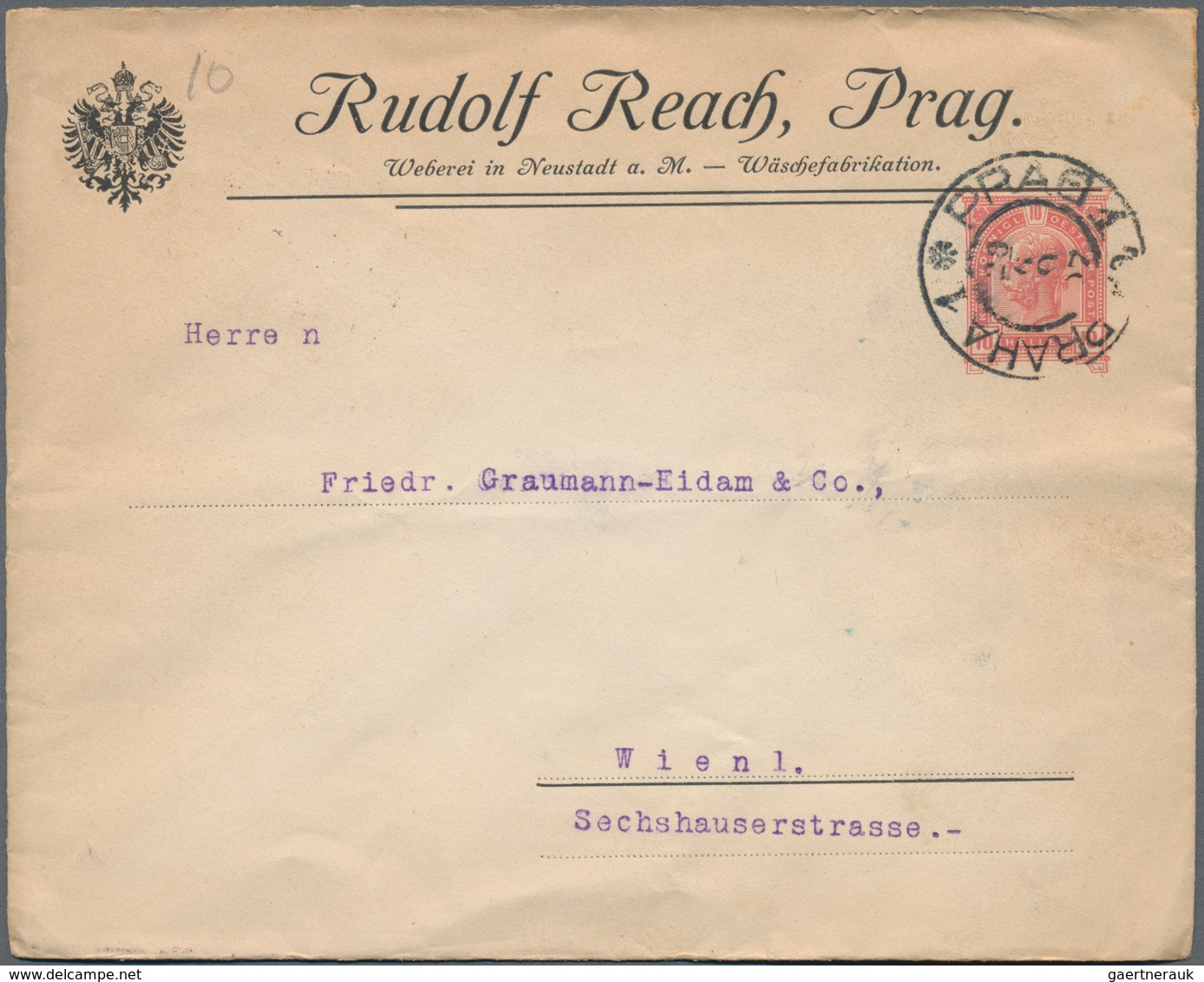 Österreich - Privatganzsachen: 1903/09 Ca. 200 Vor Allem Bedarfsverwendete Privatganzsachenumschläge - Other & Unclassified