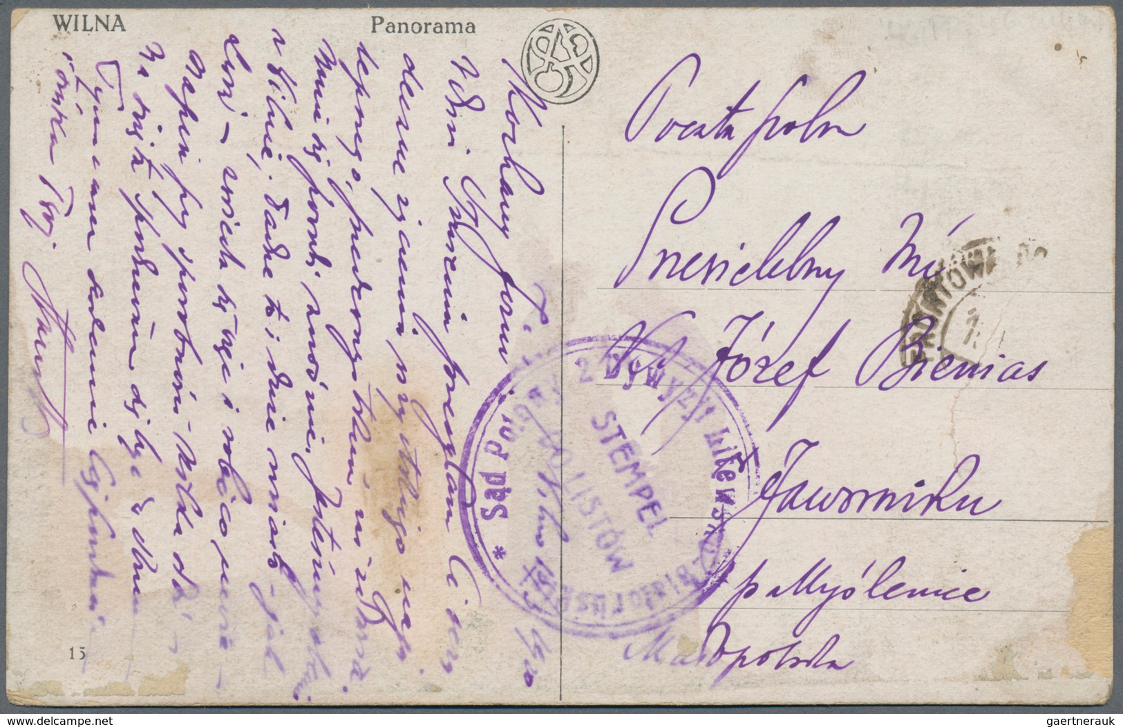 Polen: 1919/1939, VILNIUS DISTRICT, Polish Occupation/annexation, Collection Of Apprx. 79 Covers/car - Covers & Documents